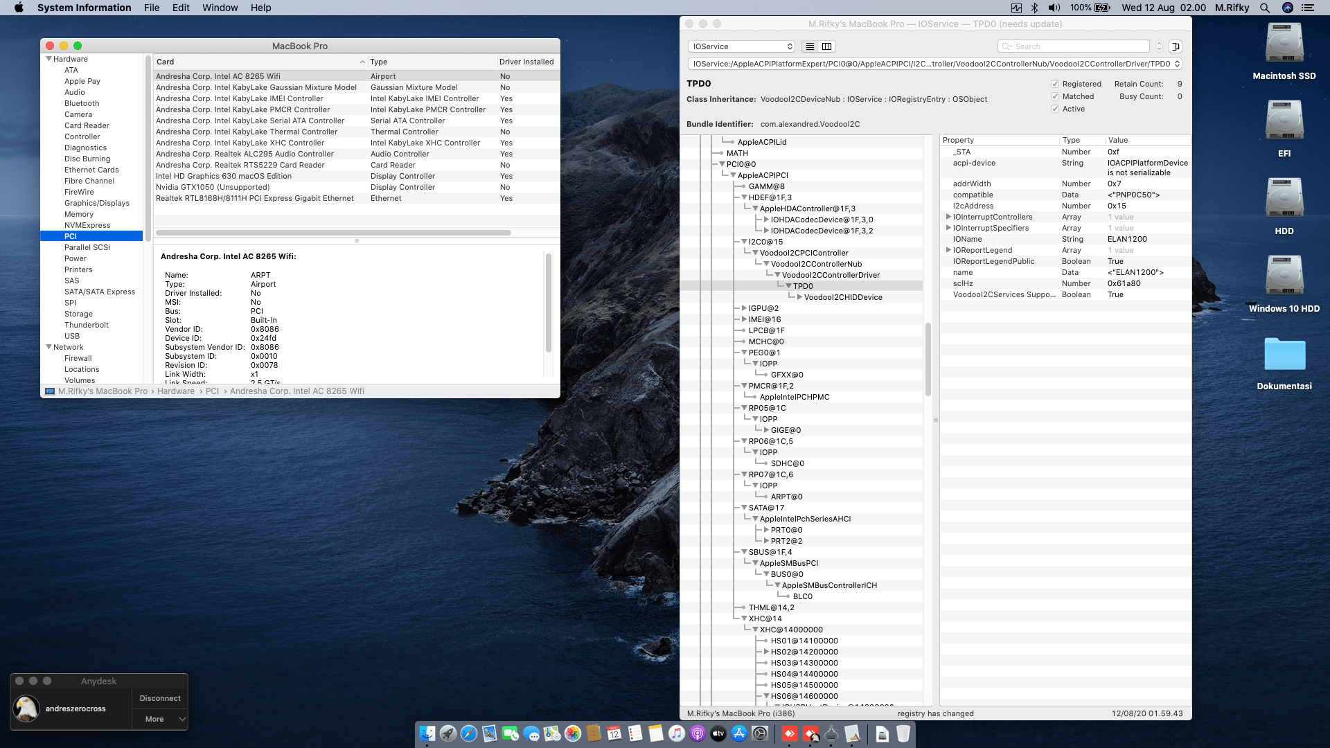 Asus ROG GL503VD FY285T [KabyLake   Intel HD 630 + I2C] 9